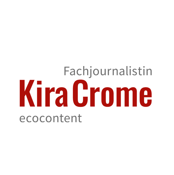 Referenz Kunden Logo designplus "ecocontent Kira Crome"