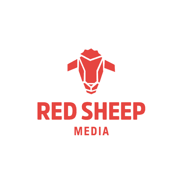 Referenz Kunden Logo designplus "Red Sheep Medie Filmproduktion"