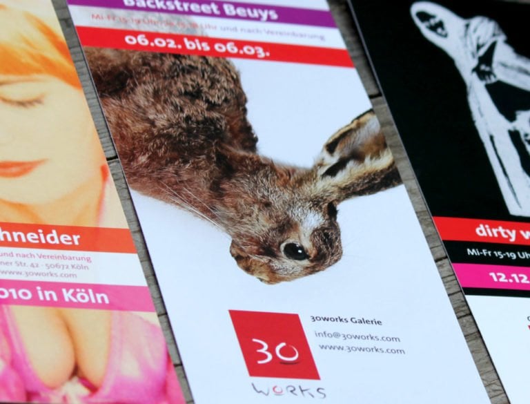 Grafik-Design Werbemittel Referenzen 30 works Galerie