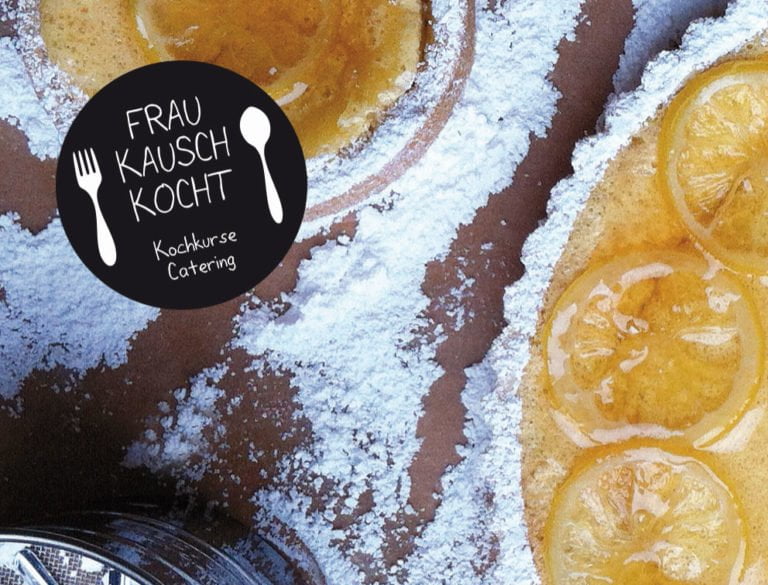 Grafik-Design Werbemittel Referenz Frau Kausch kocht
