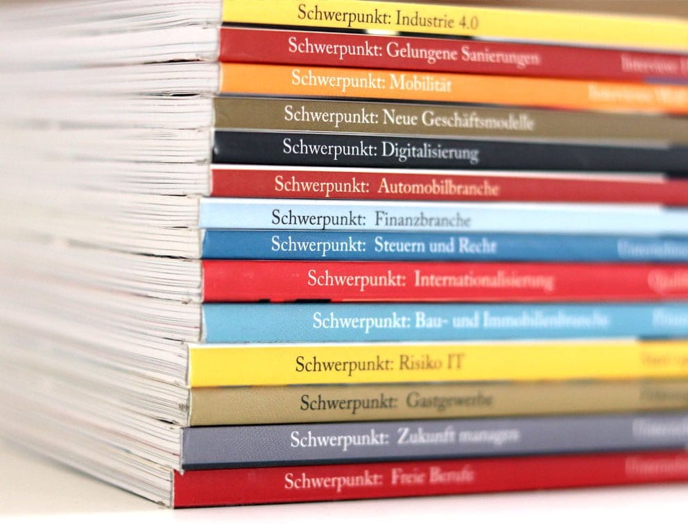 Grafik-Design Werbemittel Referenzen Magazin return