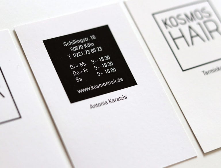designplus Referenz: Kosmoshair Friseursalon