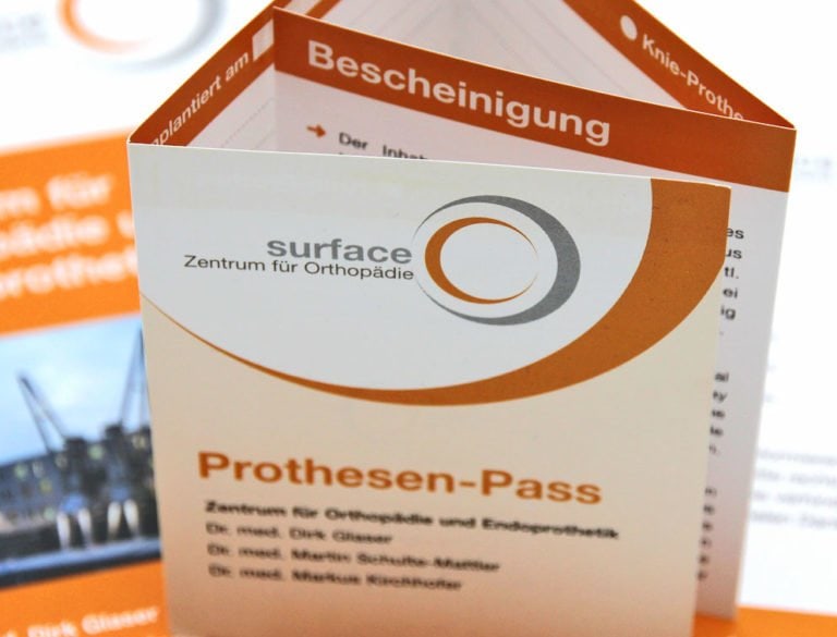 designplus Referenz: surface Zentrum für Orthopädie