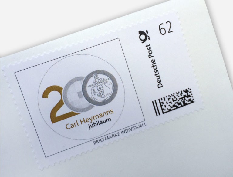 Design-Werbemittel - Grafik-Design Print Referenz Briefmarke Werbemittel