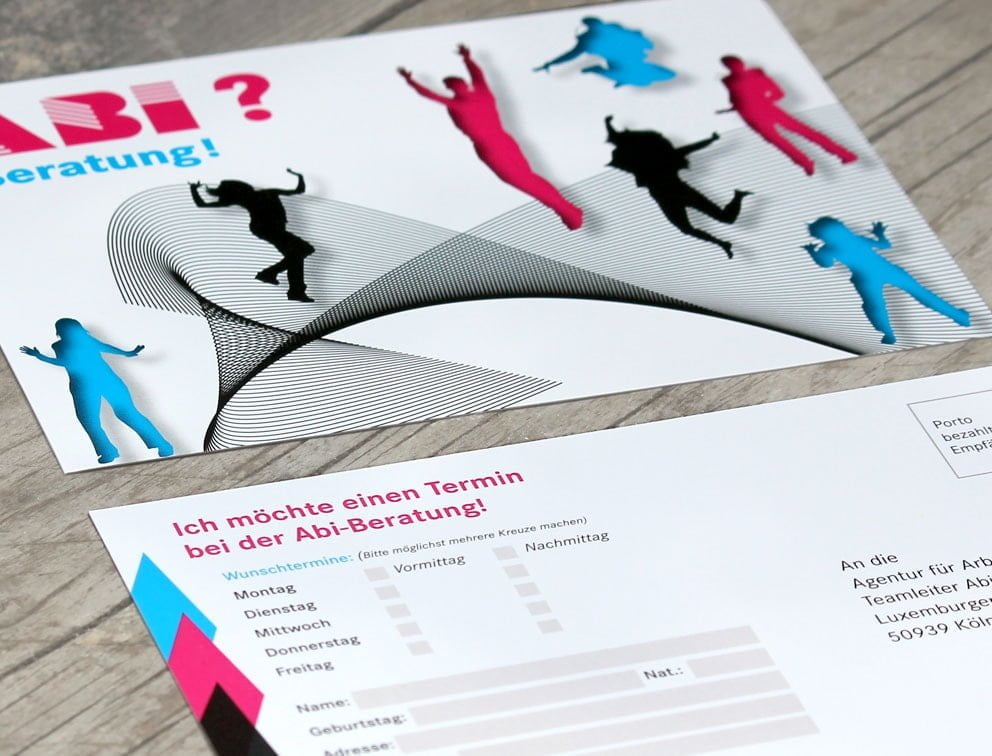 Print Grafik-Design Referenz Bundesagentur für Arbeit (Arge) Köln