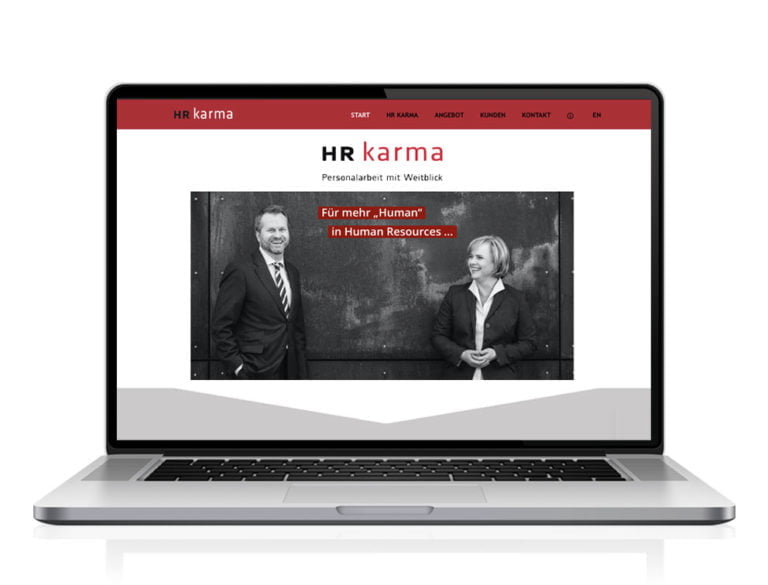 Responsive Website für HR Karma GmbH Köln