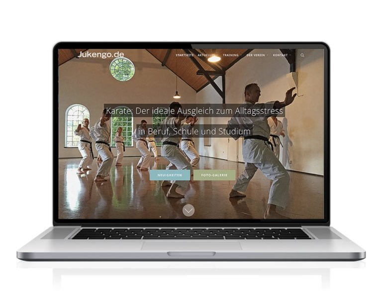 Responsive Website für den Ju Kengo e.V. Köln
