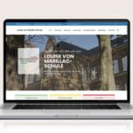 Webdesign designplus Köln Referenz - Responsive Website für die Krankenpflegeschule in Köln Louise von Marillac