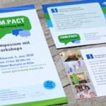 Print Grafik-Design Referenz MVZ Gemeinschaftspraxis für Onkologie Köln