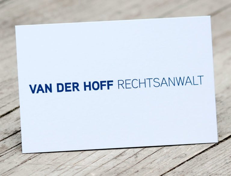 Rechtsanwalt Van der Hoff