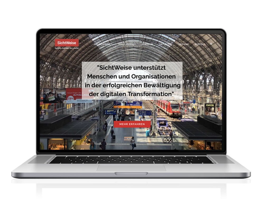 Responsive Website für SichtWeise Consulting Köln