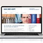 Webdesign designplus Köln Referenz - Responsive Website für Rechtsanwalt Van der Hoff Köln
