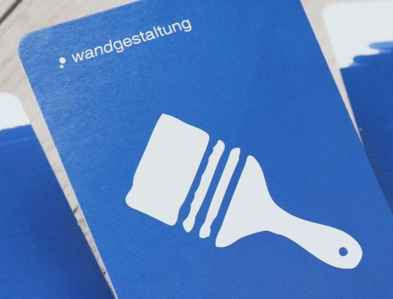 Werbemittel Grafik-Design Referenz Wandgestaltung