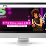 Webdesign CIVIS Medienstiftung