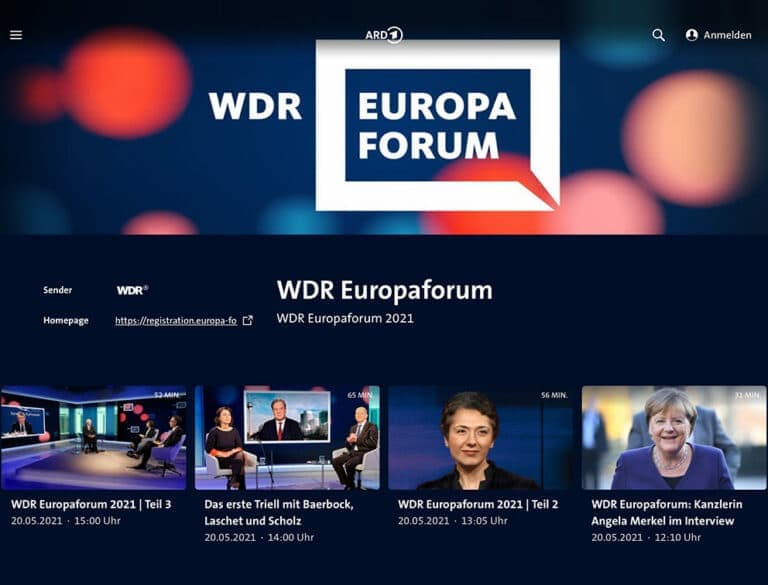WDR-Europaforum