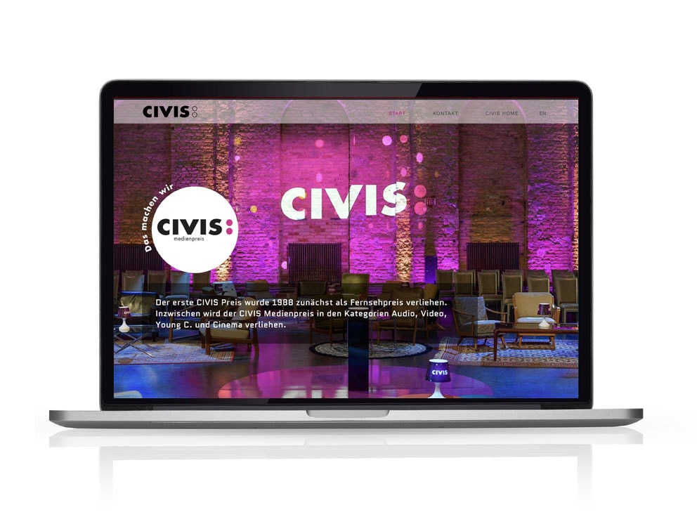 CIVIS Media Köln designplus Webreferenz