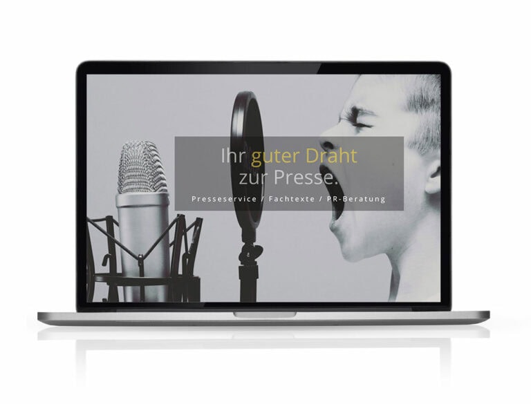 Webdesign Referenzprojekt designplus, Köln für die PR-Agentur Wardenbach