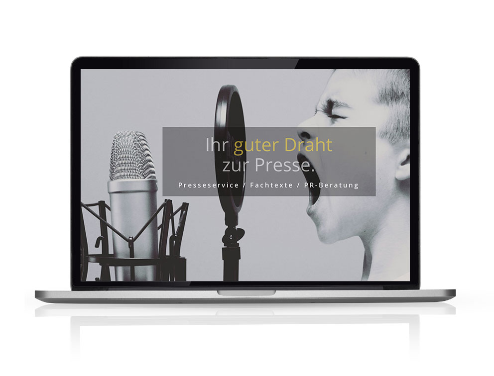 Webdesign Referenzprojekt designplus, Köln für die PR-Agentur Wardenbach