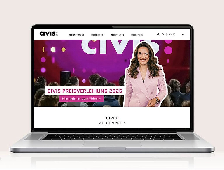 CIVIS Media Köln designplus Webreferenz